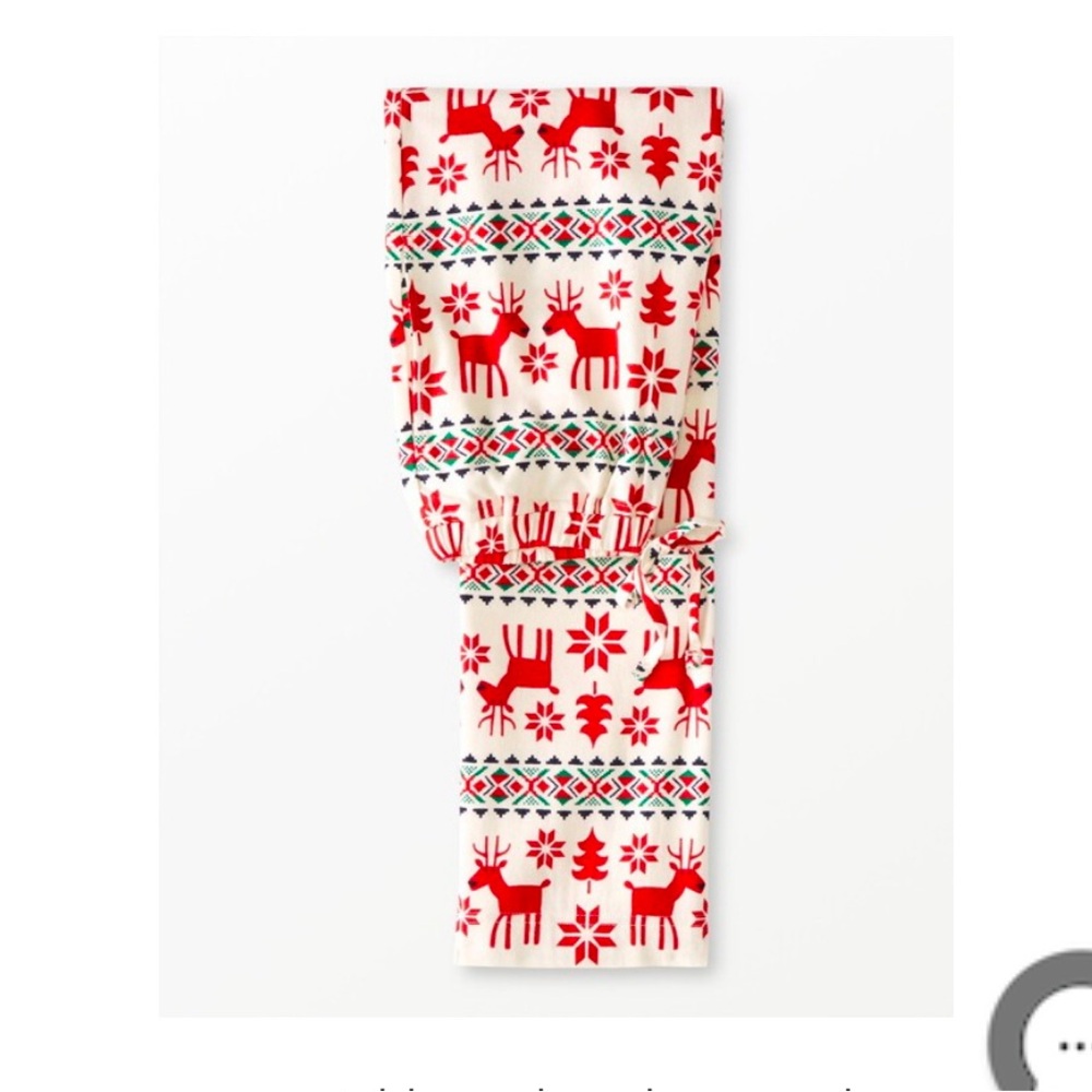 Hanna Anderson Oh Deer pj pants XL